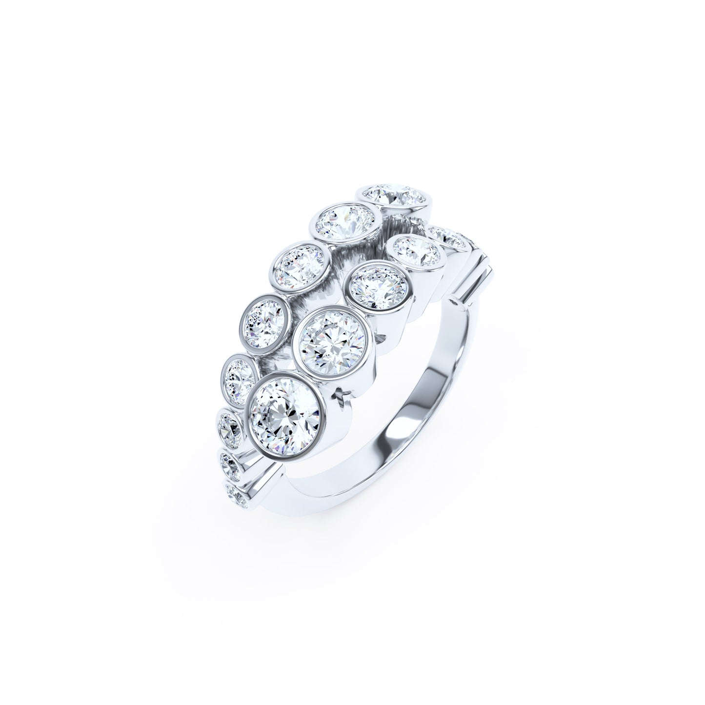 Round Diamonds & Platinum